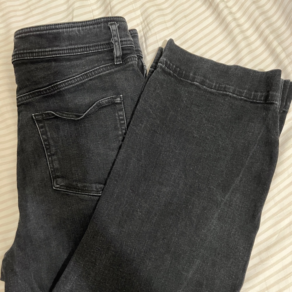 LOFT high waist , slim wide leg pants